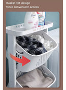 Organizador Transportable 3 Cestos Y Estante Para Baño