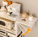 Organizador Cocina Extensible Con Ruedas 6 canastos Acero®