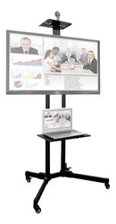Soporte De Pie Para Tv 32''-65''+ Base De Ruedas Resistente®