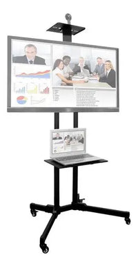 Soporte De Pie Para Tv 32''-65''+ Base De Ruedas Resistente®