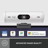 Camara Web Logitech Brio 500 Full Hd 1080p Color Blanco