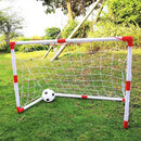 Arco De Futbol Infantil Con Pelota Inflador Color Blanco®