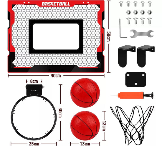Aro De Basketball En Acrílico Transparente C/ Pelot®