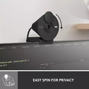 Webcam Logitech Brio 300 Full Hd Micrófono Integrado Negro