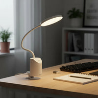 Lámpara De Mesa Flexible Hoco Hx10 Led Para Escritorio® Blanco