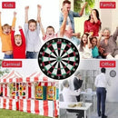 Set Tablero De Juego De Tiro Al Blanco Mas 6 Dardos 41cm®