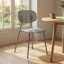 Silla De Comedor Gris Mate Metal/polipropileno Premium®