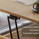 Mesa Ratona Mdf Elevación Con Cajón Oculto 55cm Con Ruedas®
