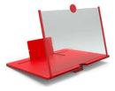 Pantalla Amplificadora 14pulg Celular+soporte Plegable Rojo®