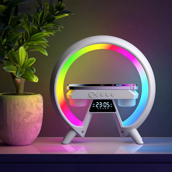 Veladora Led Rgb con Cargador Inalámbrico®