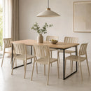 Silla De Comedor Moderna Premium Polipropileno Milky Mate®