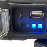 Linterna Táctica Onlineclub Recargable 800 Lúmenes Led 4 modos
