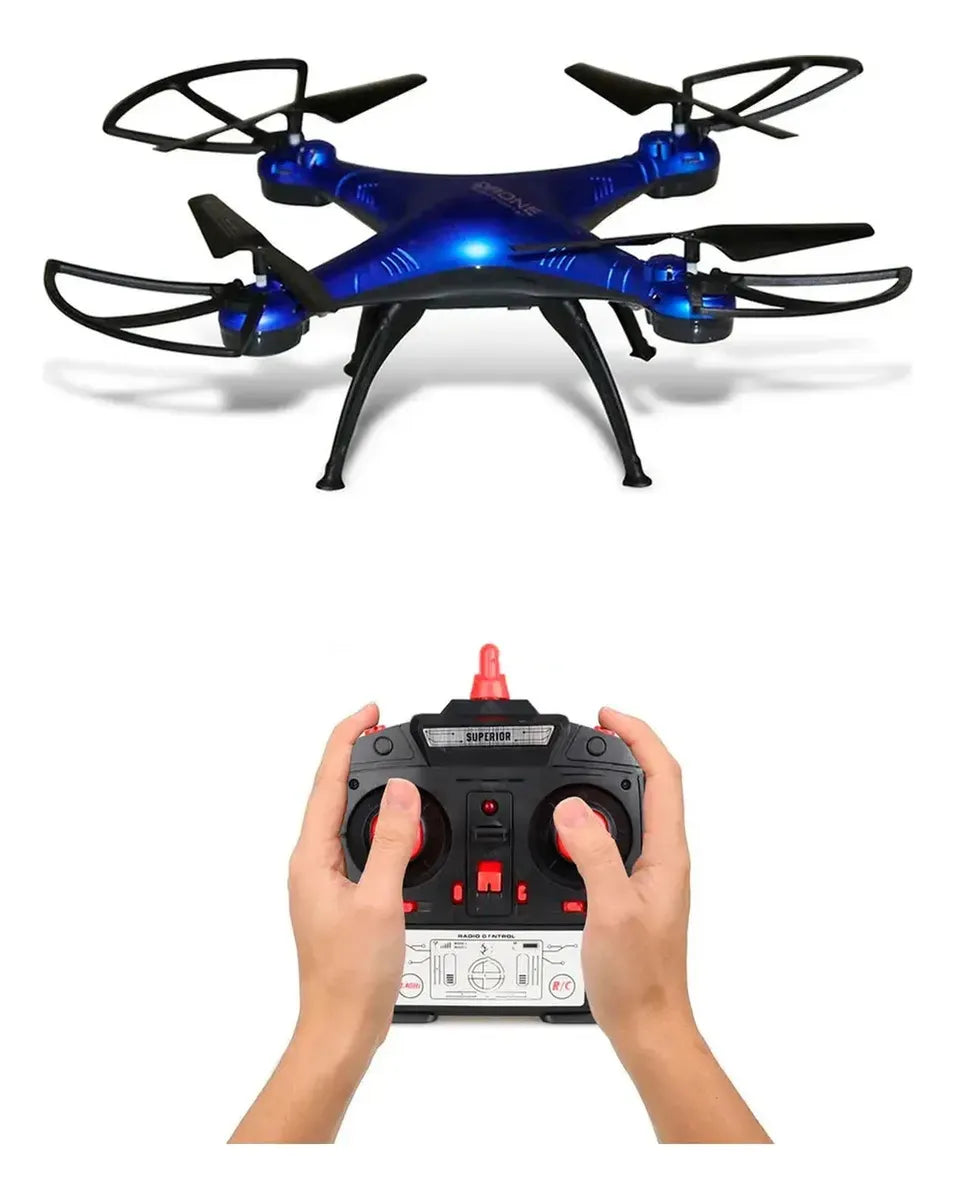 Drone A Control Remoto Y Bateria Regresa Solo Luz Led®
