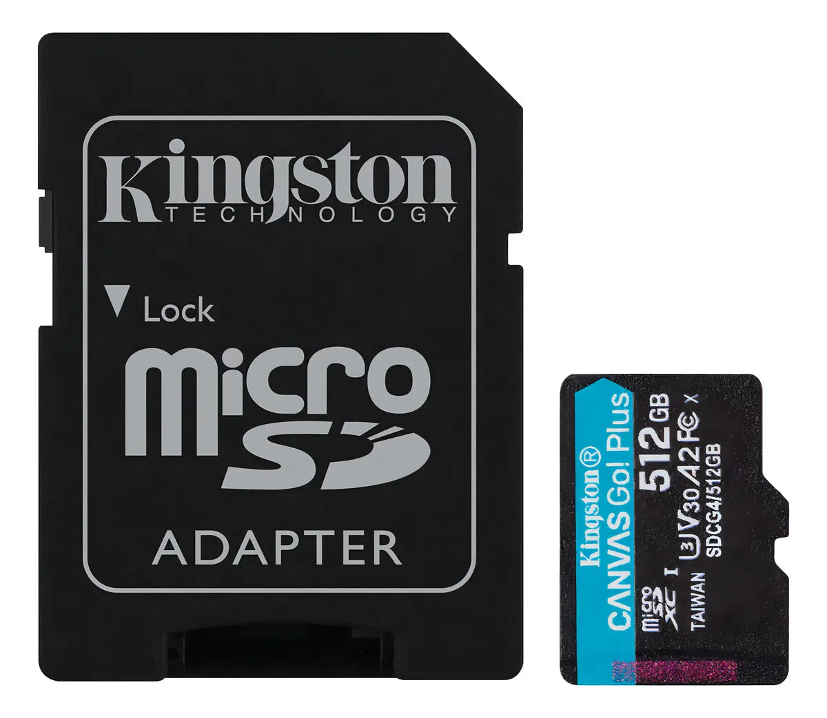 Tarjeta De Memoria Kingston Canvas Go! Plus 512gb Sd 200mb®
