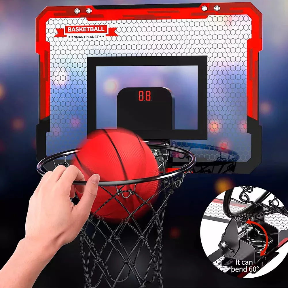Aro Tablero De Basketball En Acrílico Transparente C/ Pelot®
