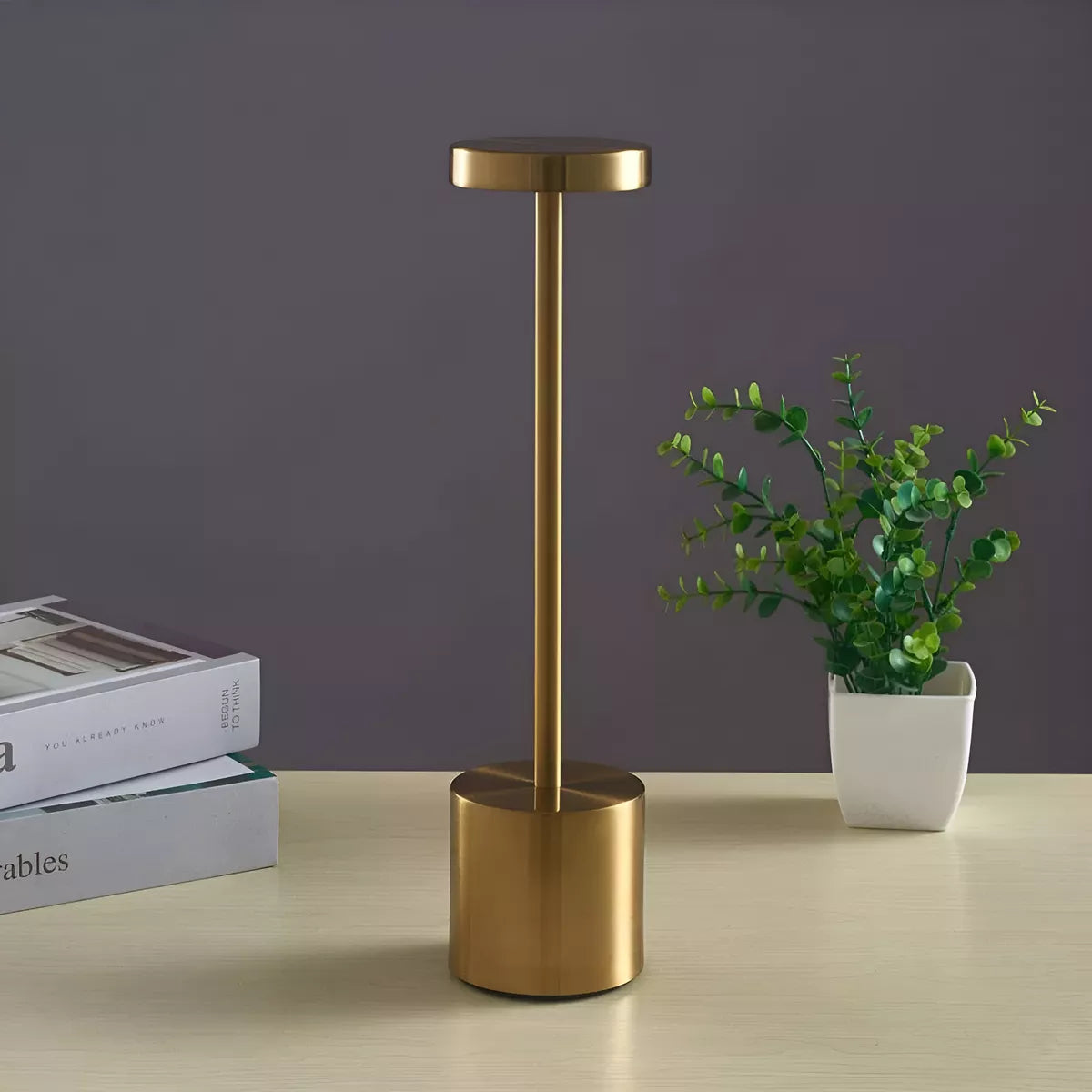 Lampara Para Escritorio Led Regulable Al Tacto Inalámbrica®