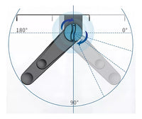 Soporte Estante En Tv Para Canalera 2 Ajustes 180o 60x10cm®