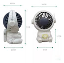 Mini Ventilador Portáti Astronauta Recargable 3 Velocidades®