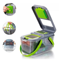 Multi Picador Rebanador Profesional 22 En 1 Veggie Slicer Ch