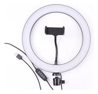 Aro De Luz Led De 33cm/13'' Con Soporte Para Teléfono Con Rotación de 360®