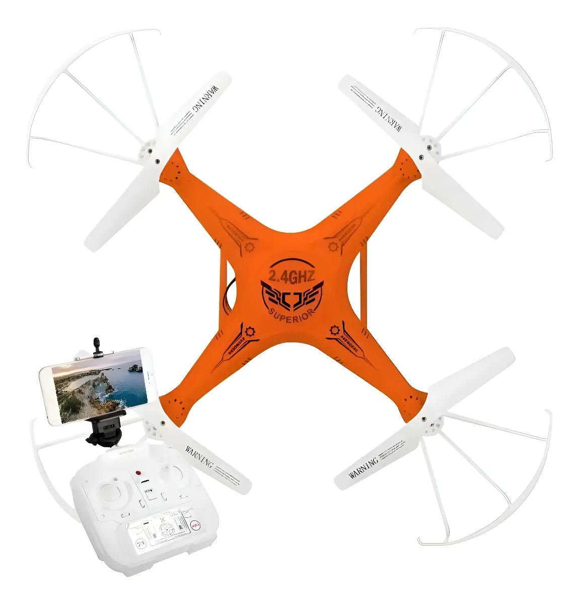 Drone Juguete 2.4ghz Rotación 360 Retorno Automático®
