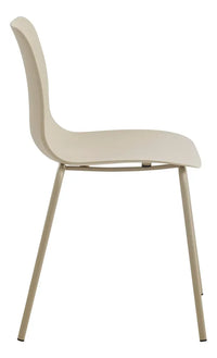 Silla Comedor Milkytea Mate Metal/polipropileno Premium®