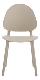 Silla Comedor/exterior Milky Tea Mate Polipropileno Premium®