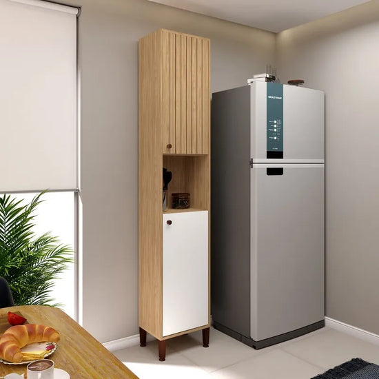 Alacena Organizadora de Pie para Cocina Moderno Madera Mdp®