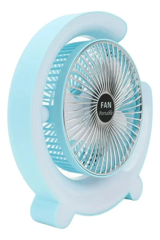 Ventilador Portatil Multifuncional 5pulgadas Usb 180 Grados®