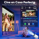 Proyector Mini Jr Proyector Profesional Hy300 8000lm Blanco 220v