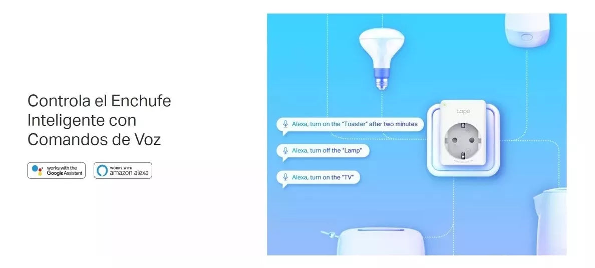 Enchufe Mini Inteligente Tp-link P100 Wifi Smartphone Smart®