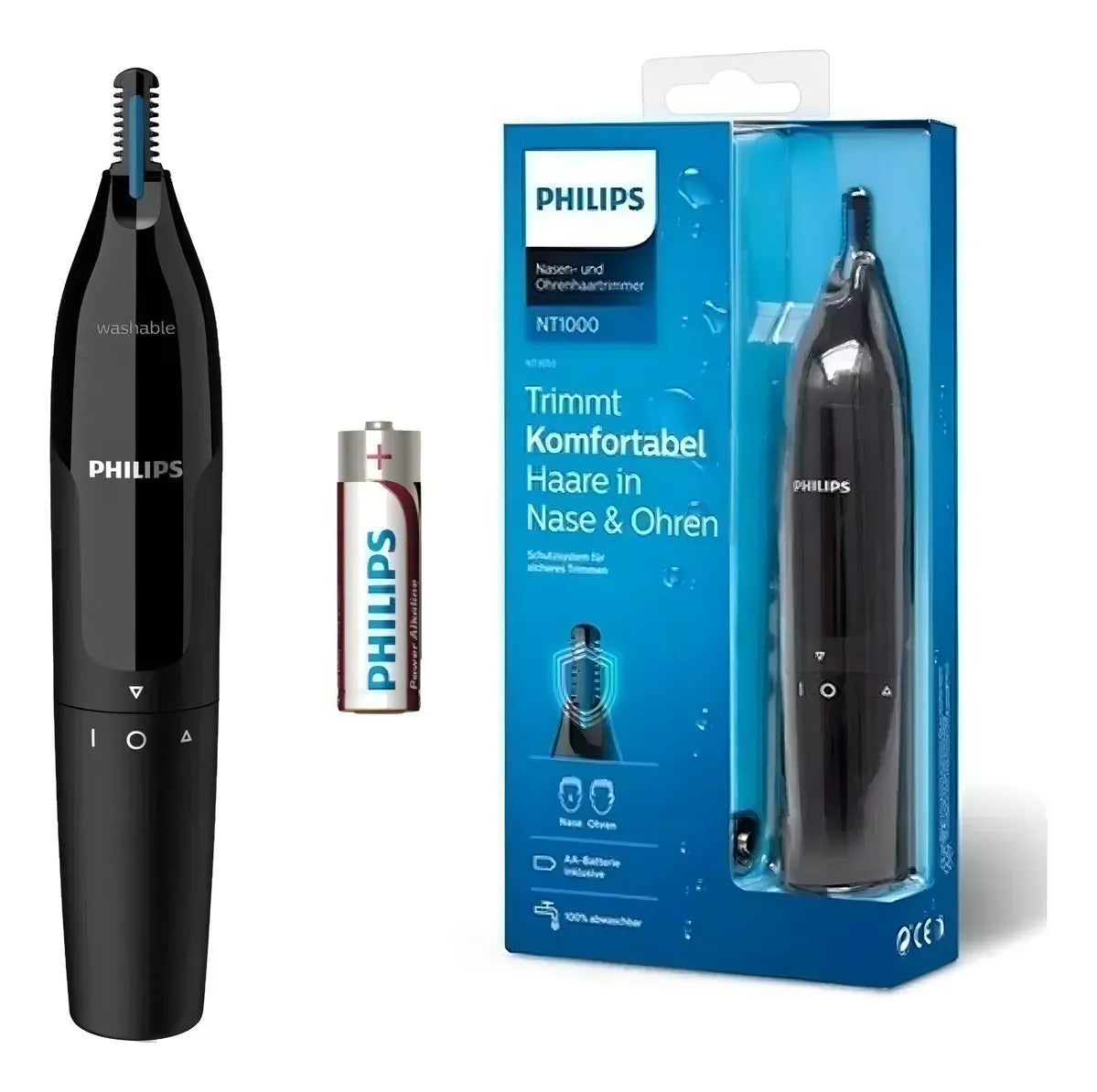 Recortador De Pelos Para Nariz Orejas Cejas Nose Trimmer®