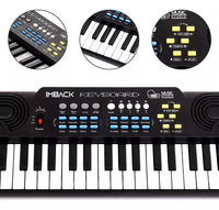 Teclado Electrónico Con Microfono 8 Samplers 37 Teclas®