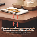 Mesa Ratona 120x60x42cm 2 Cajones Color Claro Caoba Mdf®