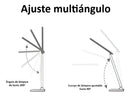 Lampara Luz Led Escritorio Mesa Táctil Plegable 3 Modos®