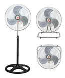 Ventilador Goldtech 3 En 1 Turbo 55 W Con 3 Aspas De Metal®