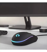 Mouse Gamer Logitech G203 Lightsync Cableado 8000 Dpi Negro