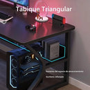 Escritorio Gamer Madera Mdf/patas Metálicas Premium®