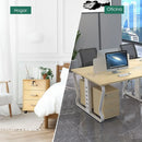 Cajonera 3 Niveles Para Oficina Con Cerradura Mdf+ruedas®