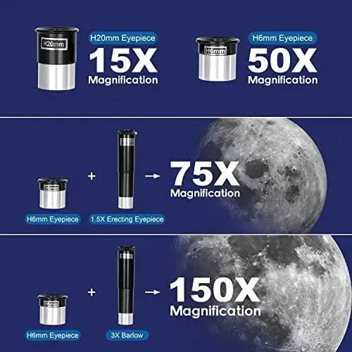 Telescopio 30070 Astronómico Profesional Para Adultos y Niños®