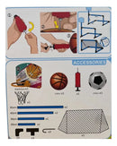 Arco De Futbol Con Tablero De Básquetbol Para Niños®