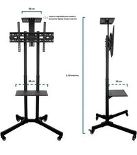 Soporte De Pie Para Tv 32''-65''+ Base De Ruedas Resistente®