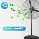 Ventilador Industrial De Pie Calidad Goldtech 3 Aspas Metal®