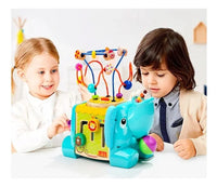 Juguete Cubo Actividades 5 En 1 De Elefante Sensorial Pro®