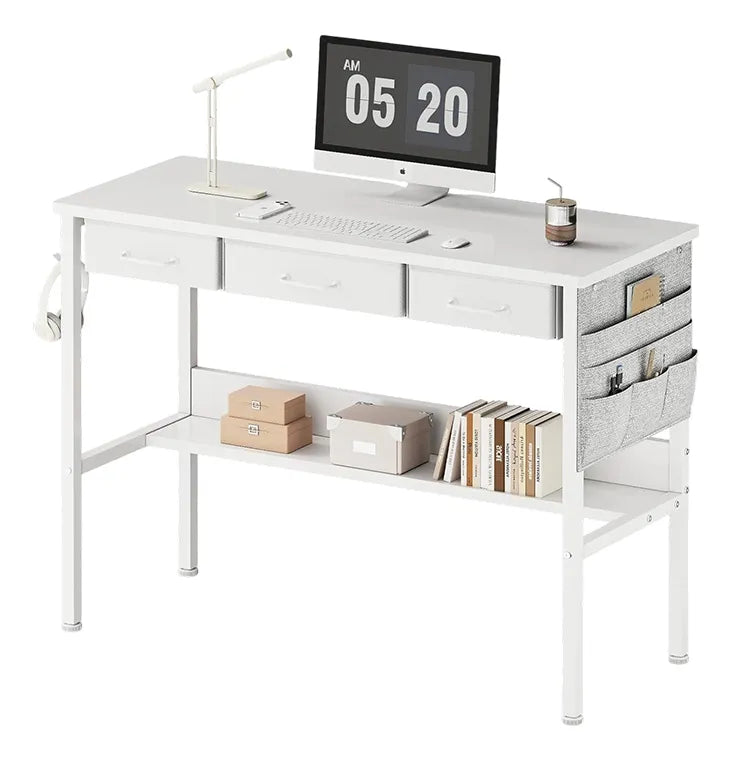Escritorio Cajones Estante Y Organizador 100cm Movi Moderno®