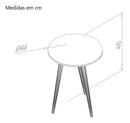Mesa Auxiliar Linea Retro Calidad Premium Moderna Mdp®