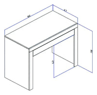 Escritorio para PC Moderno 1 Cajon Amplio Calidad Premium®