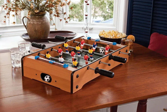 Juego De Futbolito De Madera Para Niños®