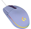 Mouse Gamer Logitech Gg Series G203 8000dpi 6 Botones Lila