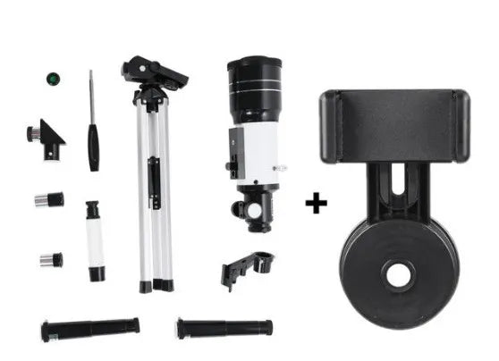 Telescopio Astronómico Procalidad 70/300mm Blanco Monocular®